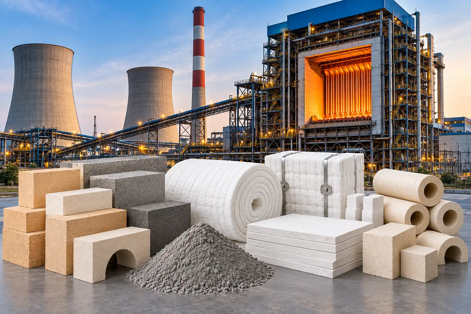 Power Plant Refractory — Mundra, Ukai, Wanakbori & Gandhinagar