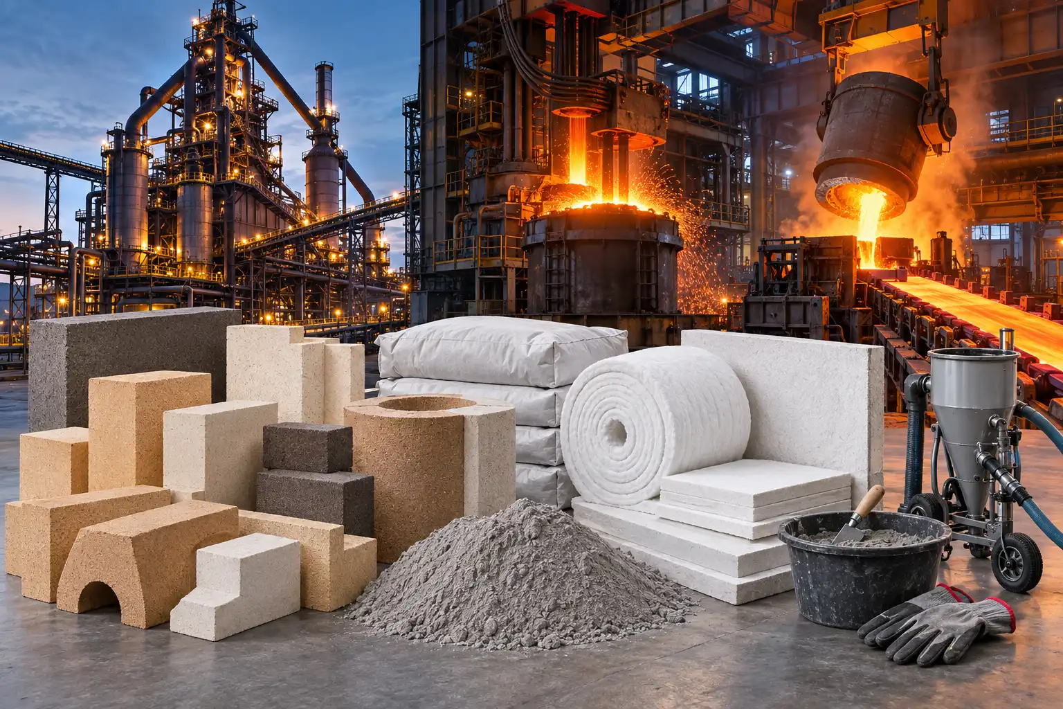 Steel Plant Refractory — Hazira, Surat, Gujarat