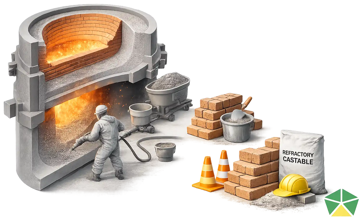 What Are Refractory Castables & Monolithics?