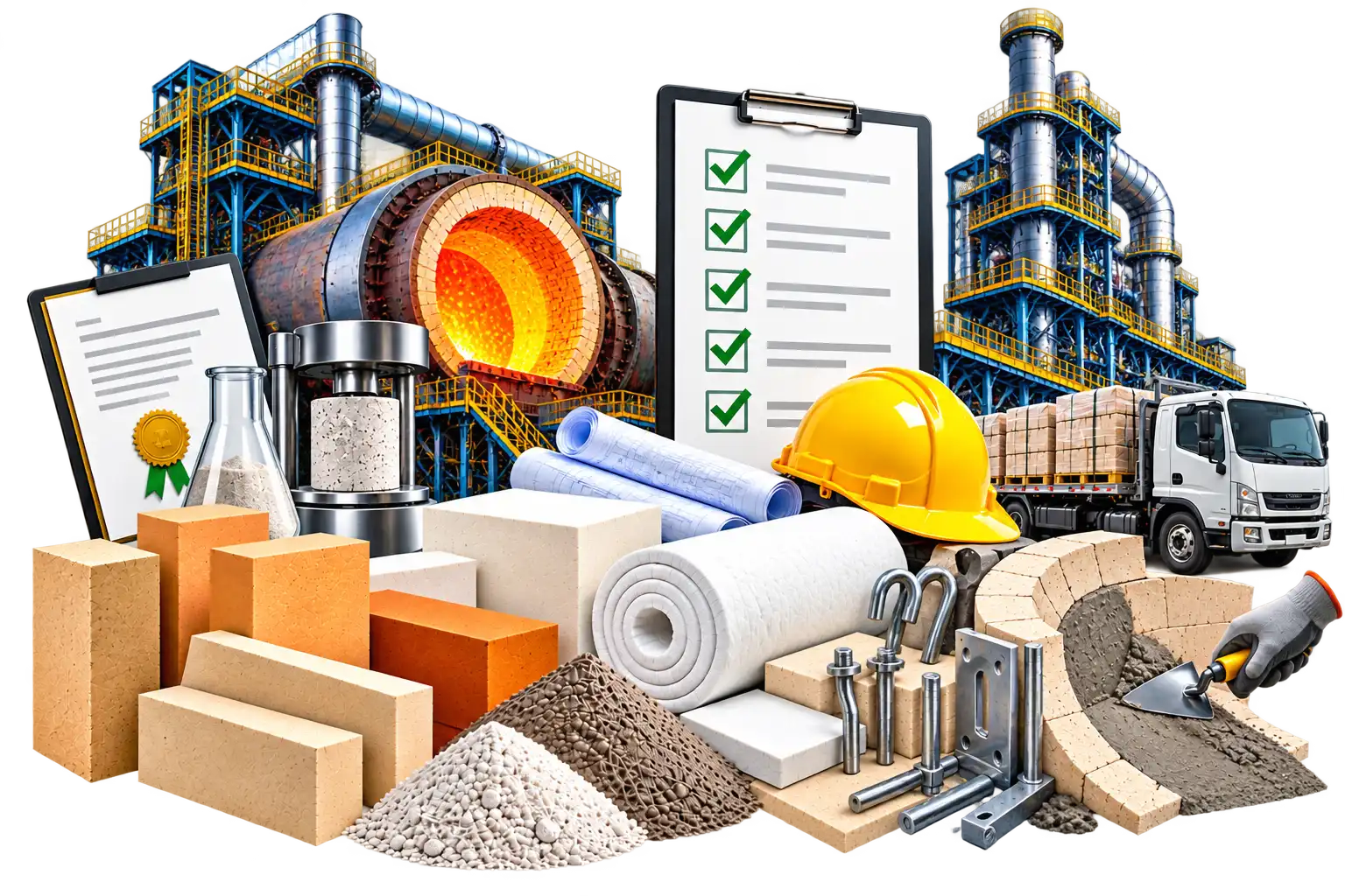 7-point refractory supplier checklist