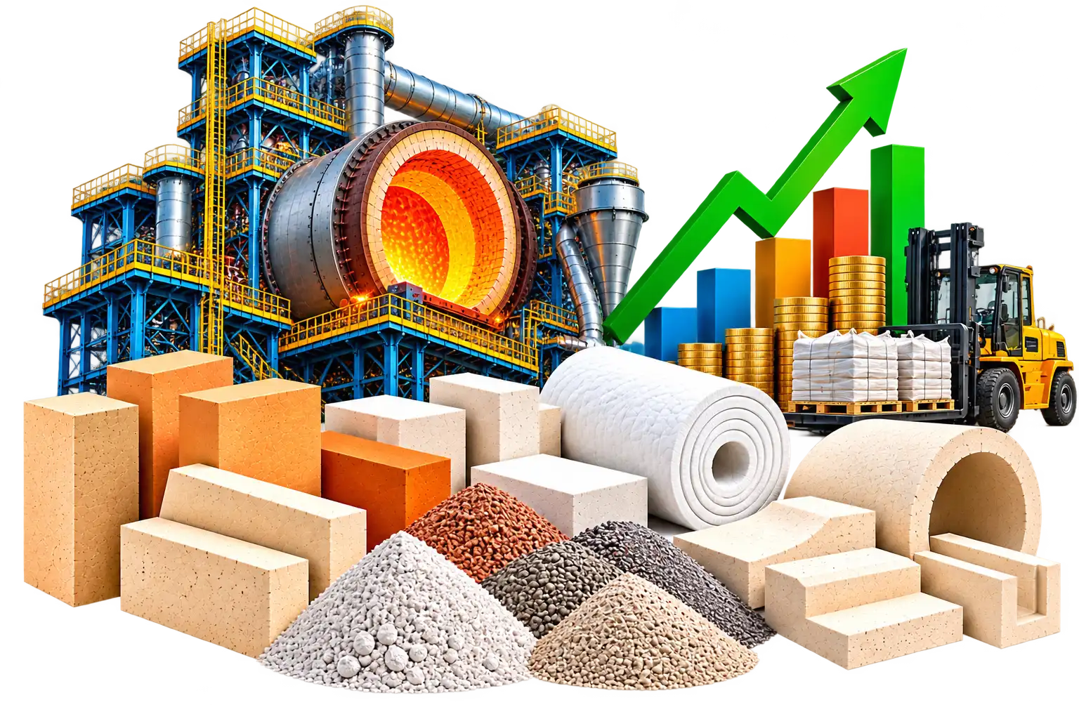 What drives refractory price