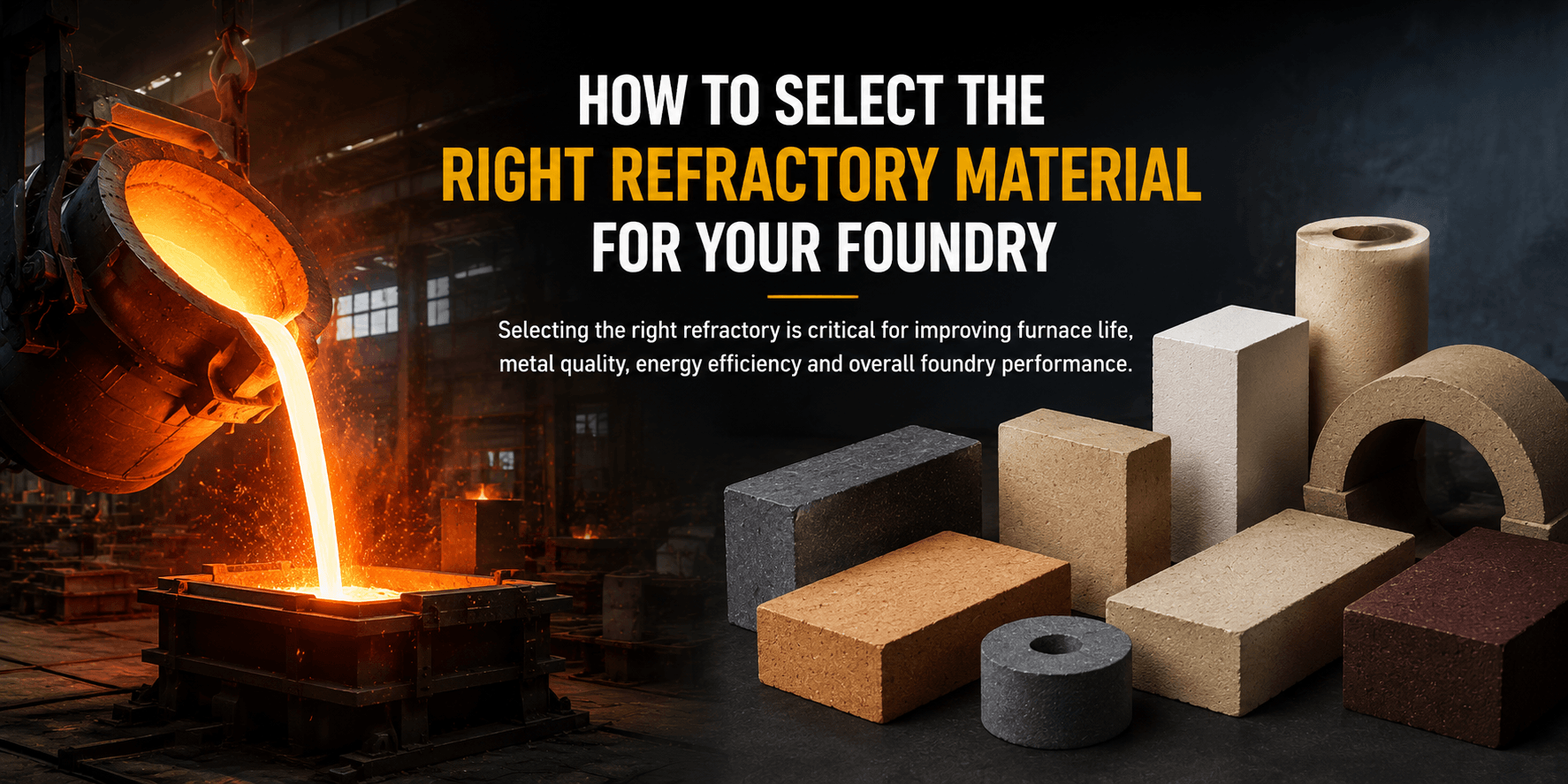 Select the Right Refractory Material for Your Foundry